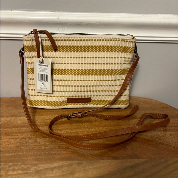 Lucky Brand Handbags - Lucky‎ brand striped cloth bag NWT